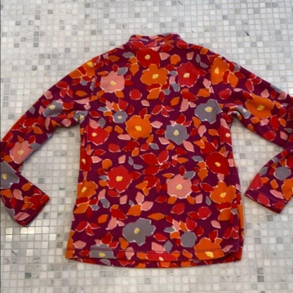 Lands’ End Flower Fleece - Picture 6 of 7